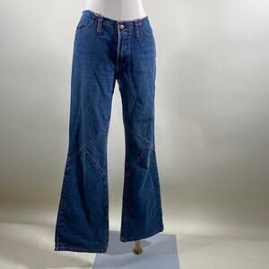 Vintage y2k denim flare jeans
